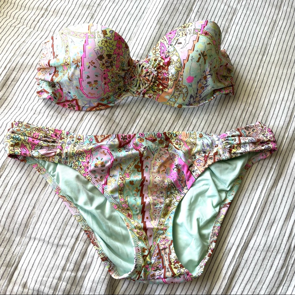 Victoria’s Secret paisley patterned bikini